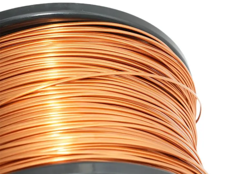 flat copper wire